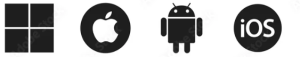 We service Windows, Apple, Android and IOS.