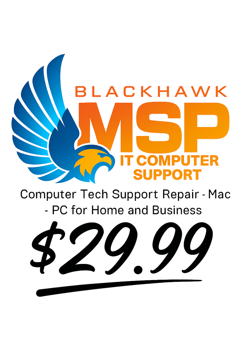 Computer Tech Support Repair – Mac & PC – Home & Business – $29.99