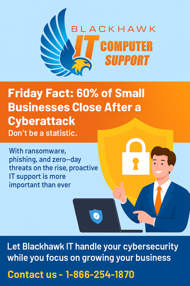 Friday Fact: 60% of Small Businesses Close After a Cyberattack