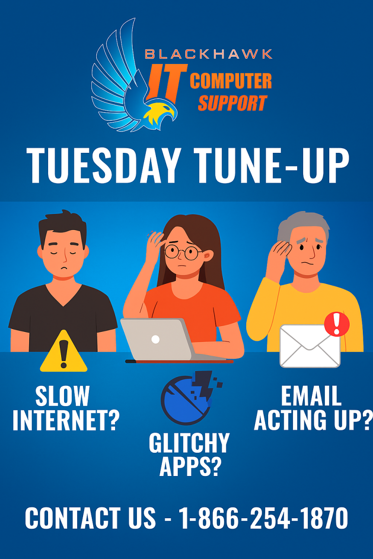 Tuesday Tune-UpDon’t let hidden IT issues slow you down this week.