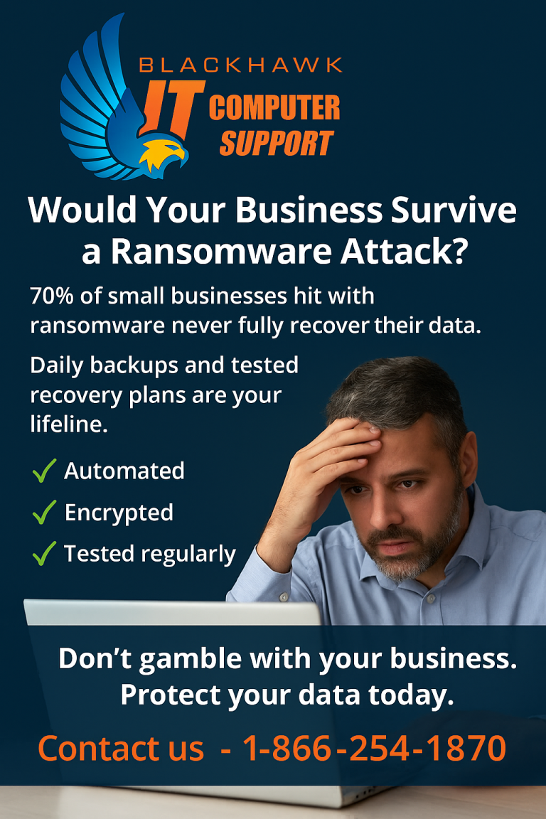 💾 Would Your Business Survive a Ransomware Attack?